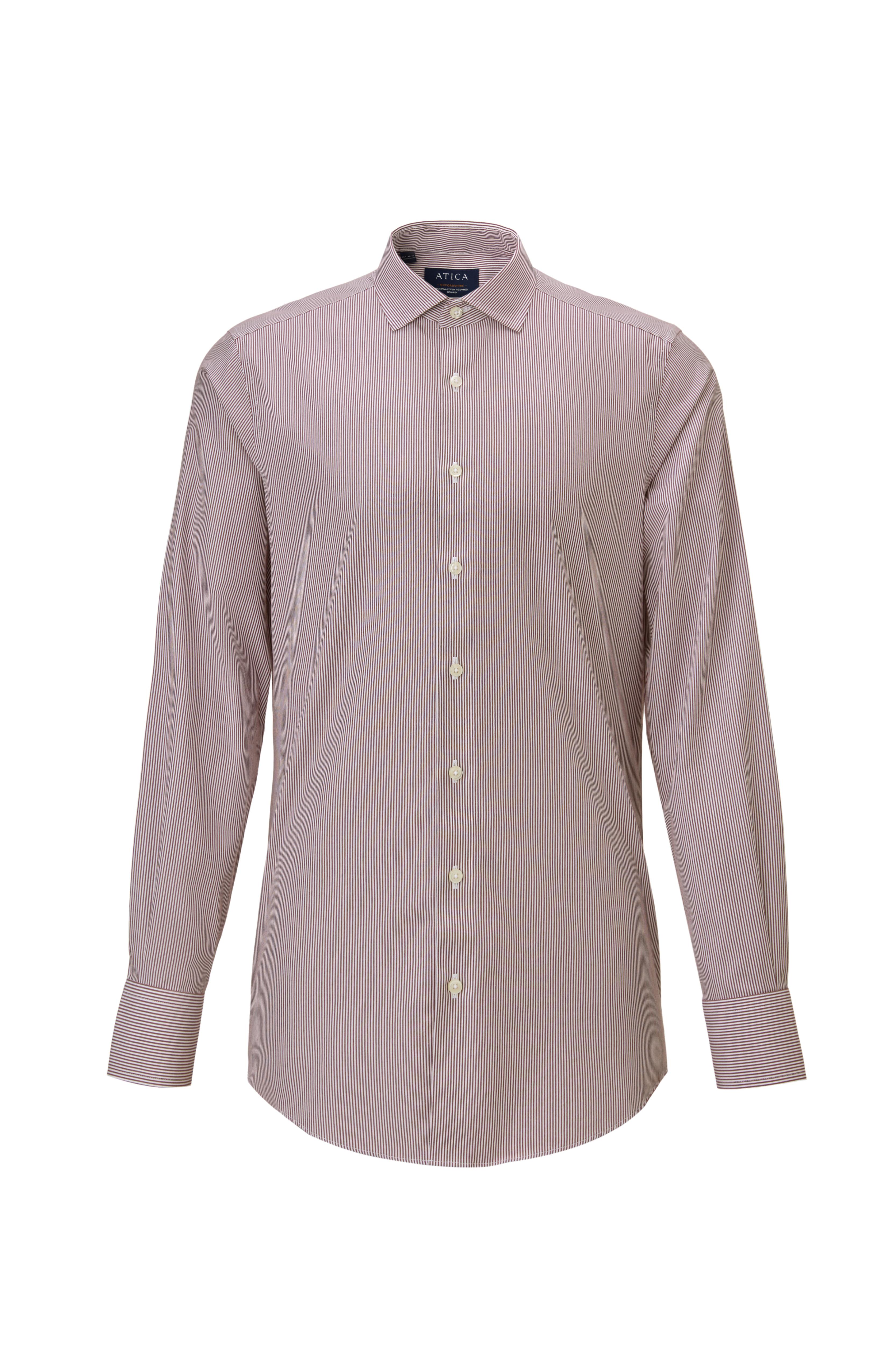 Oxfordshire Wine Stripes Shirt - Atica Man