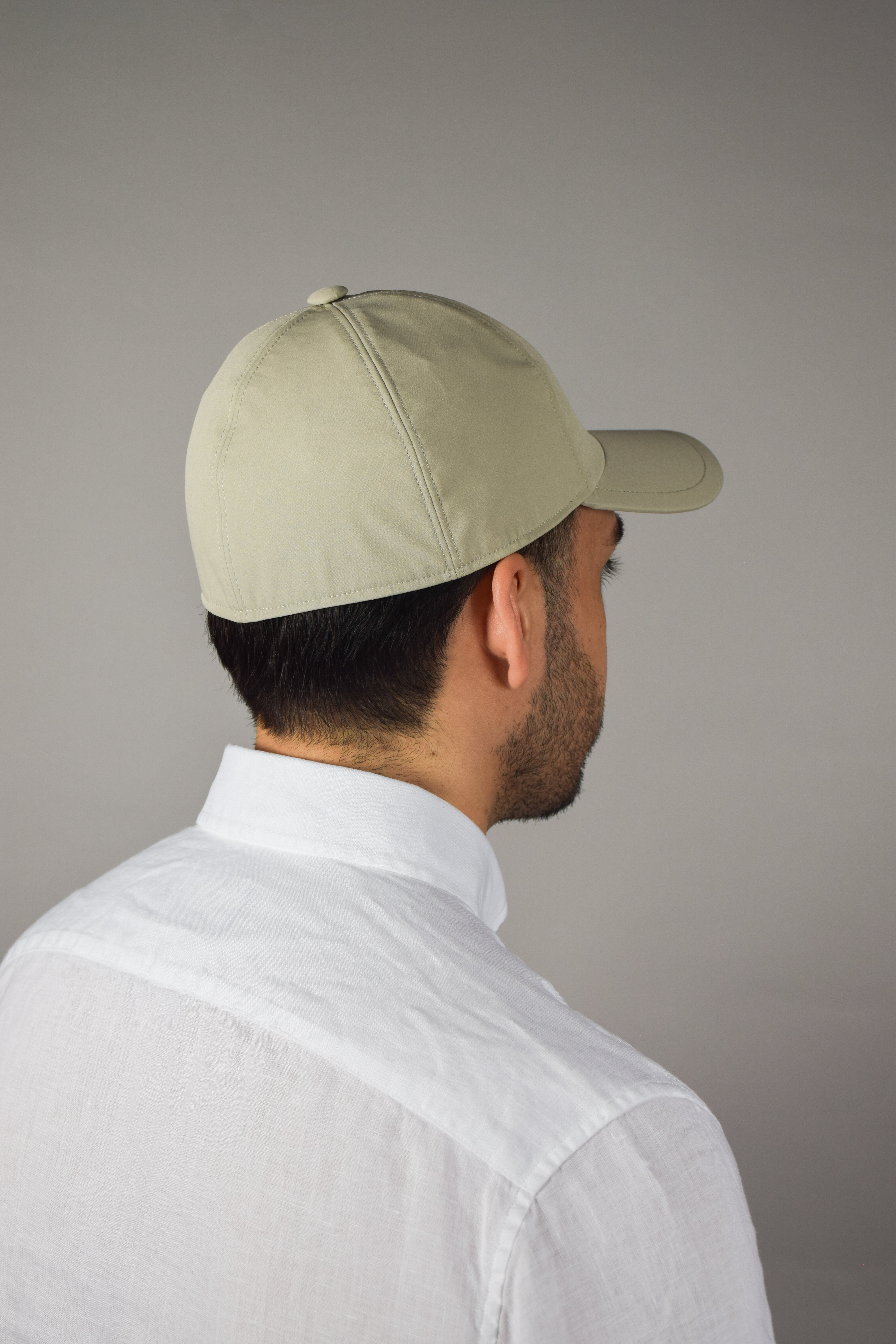 Rainproof Baseball Cap - Beige - Atica Man