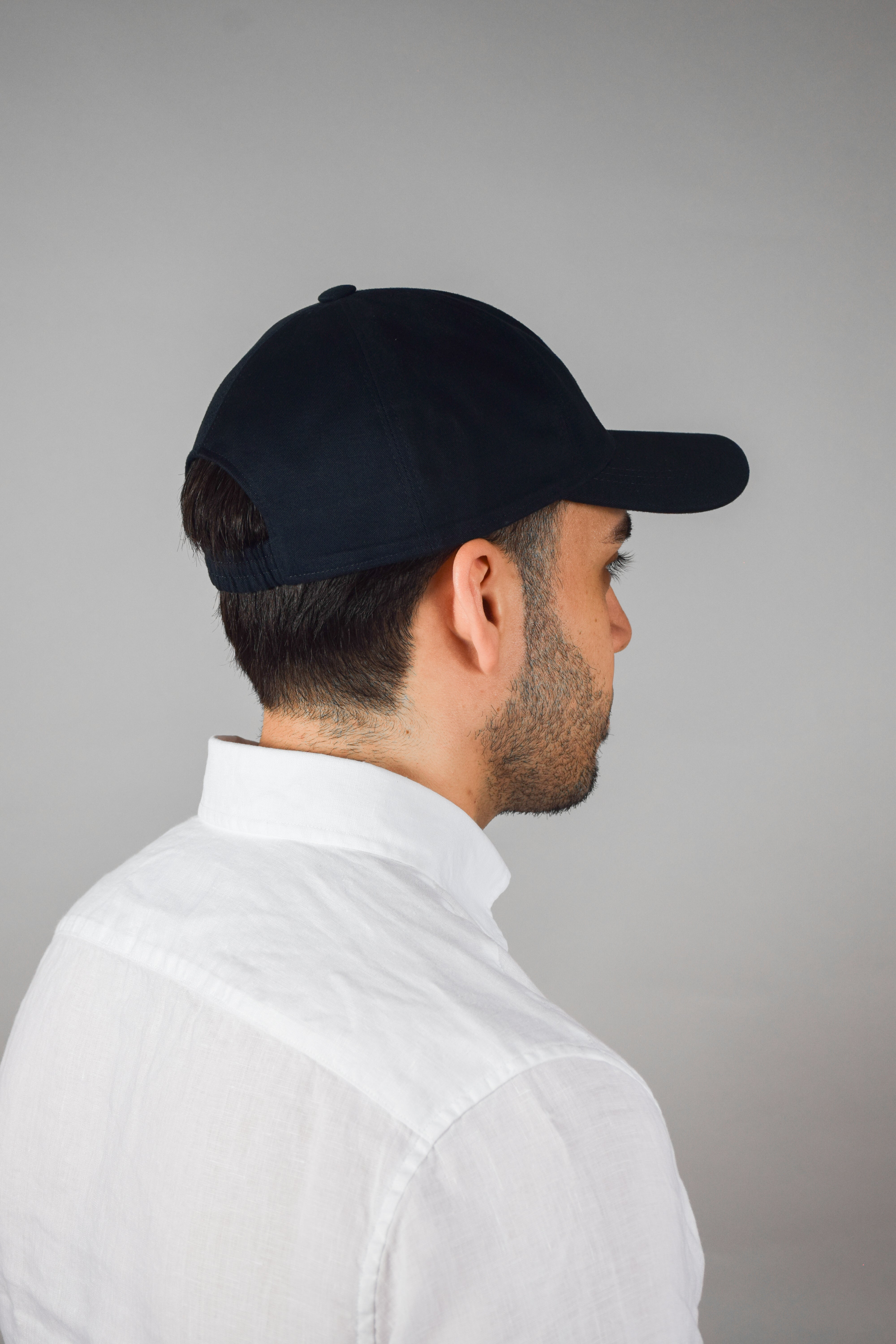 Drill Baseball Cap - Navy - Atica Man