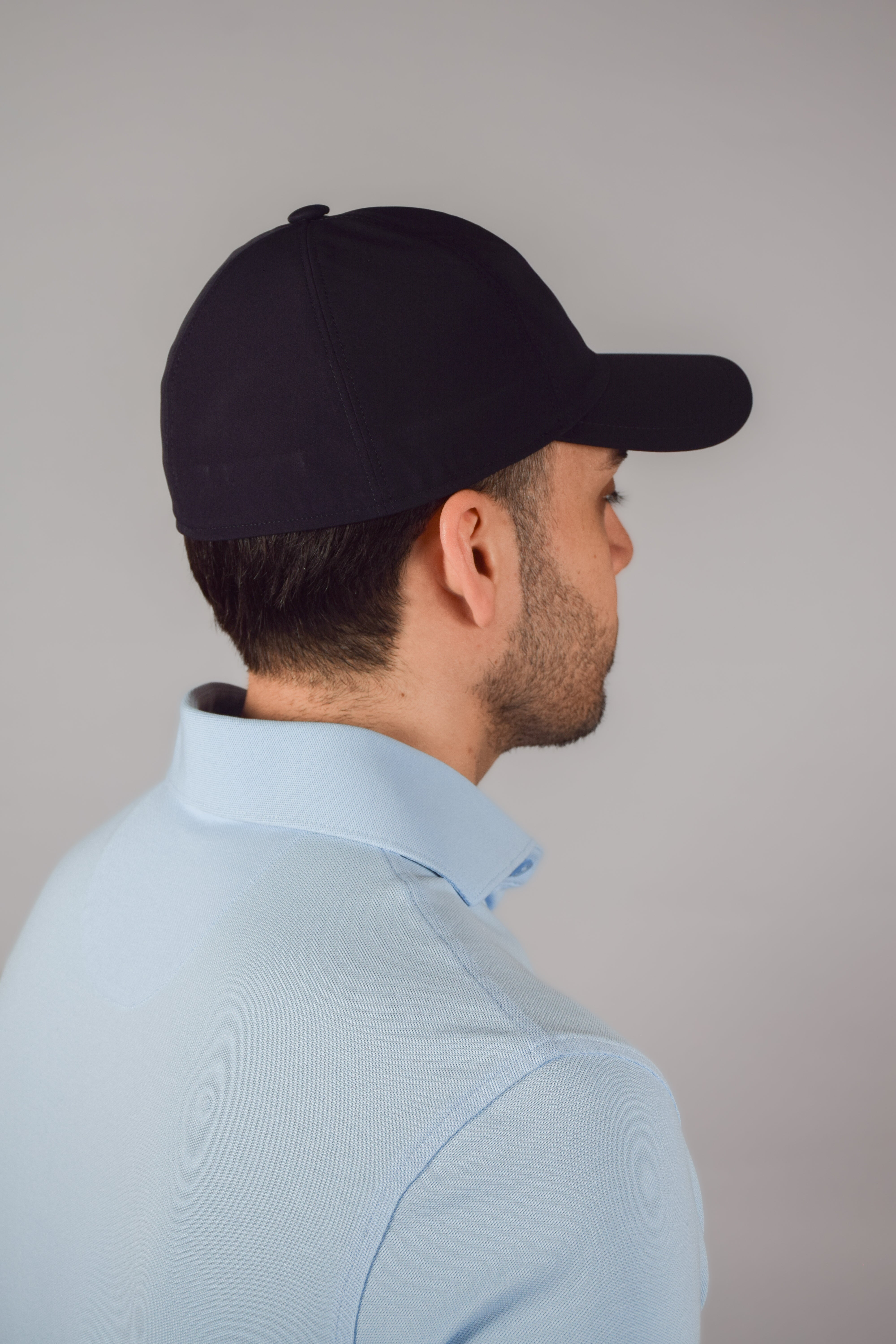 Rainproof Baseball Cap - Navy - Atica Man