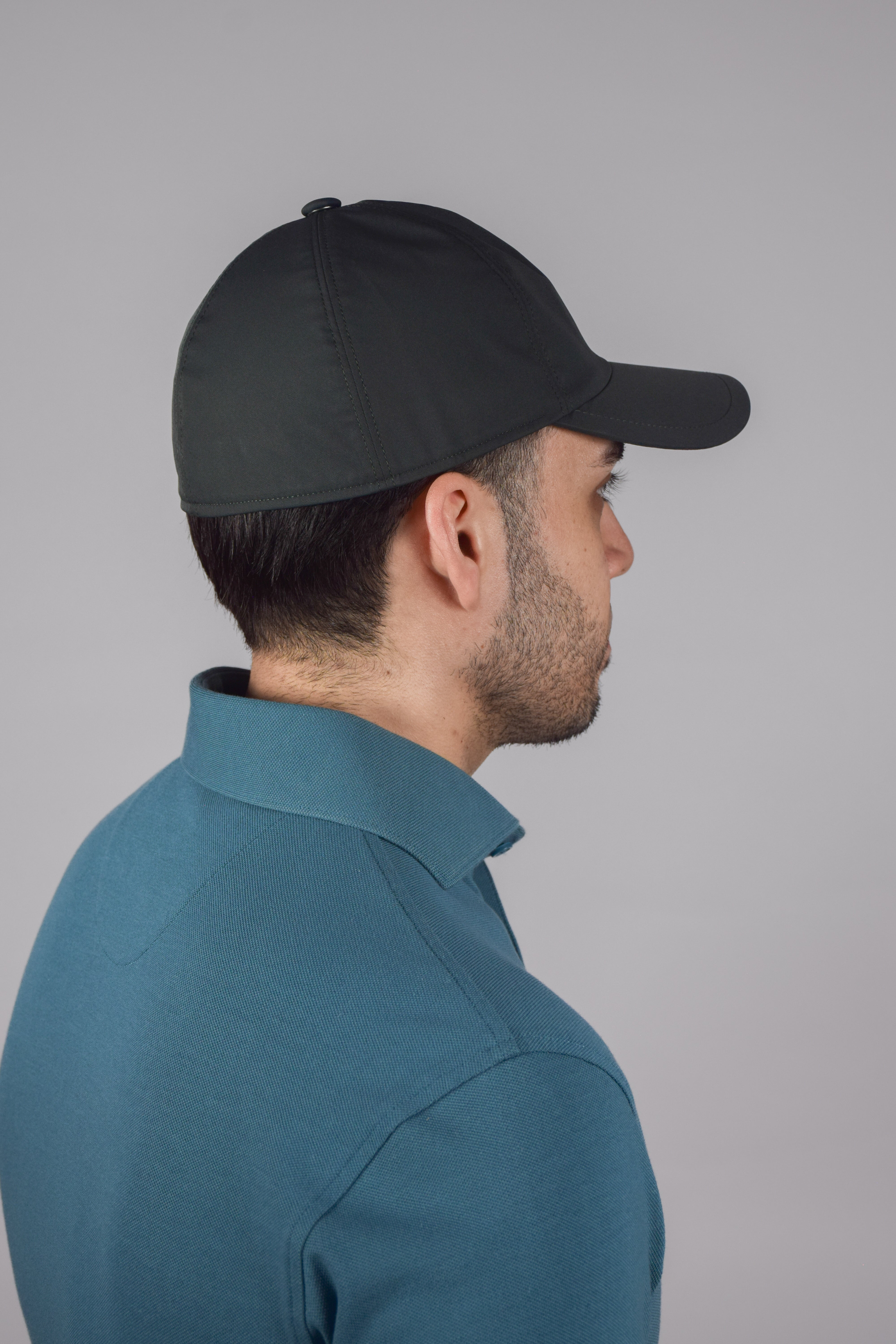 Rainproof Baseball Cap - Green - Atica Man