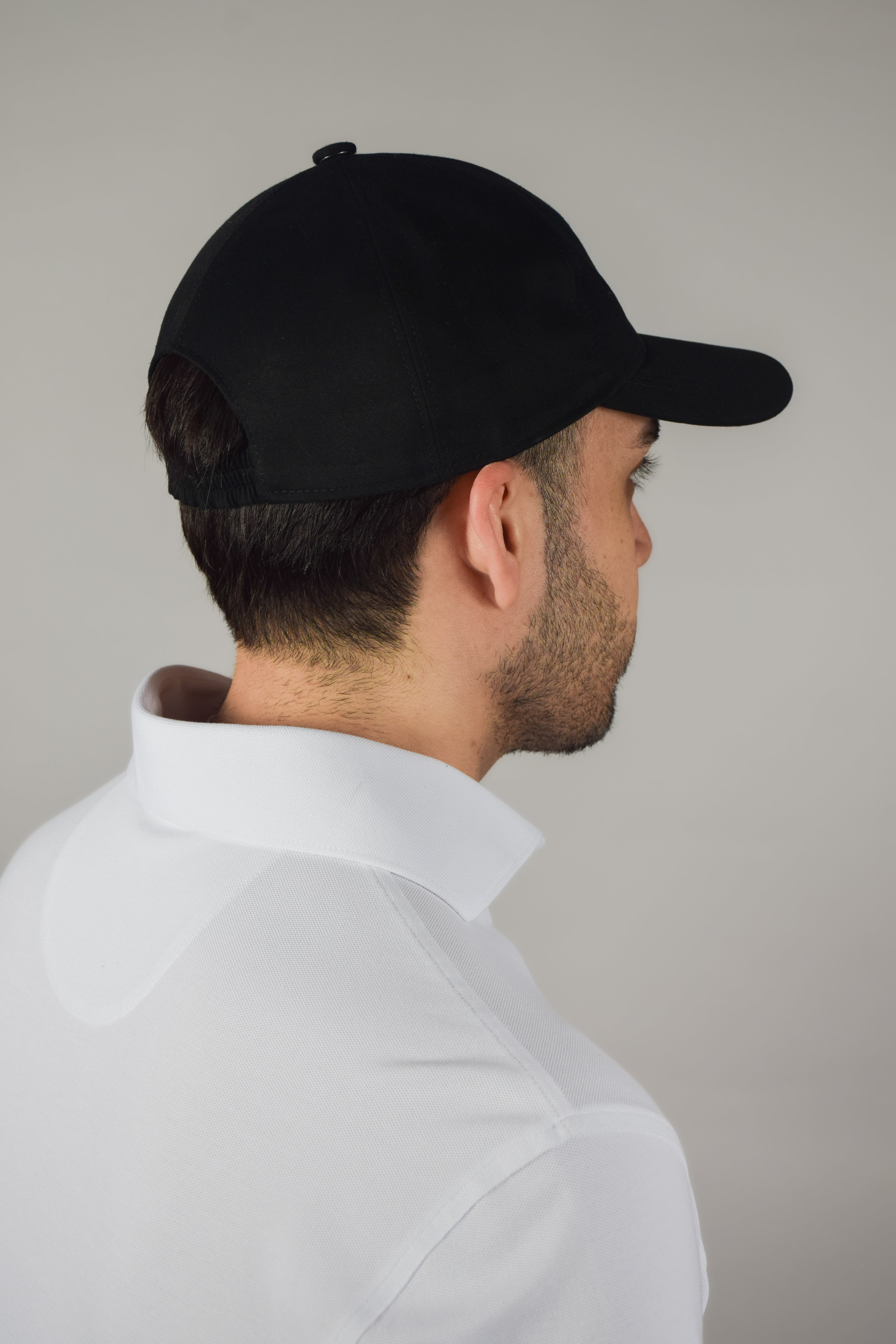 Drill Baseball Cap - Black - Atica Man