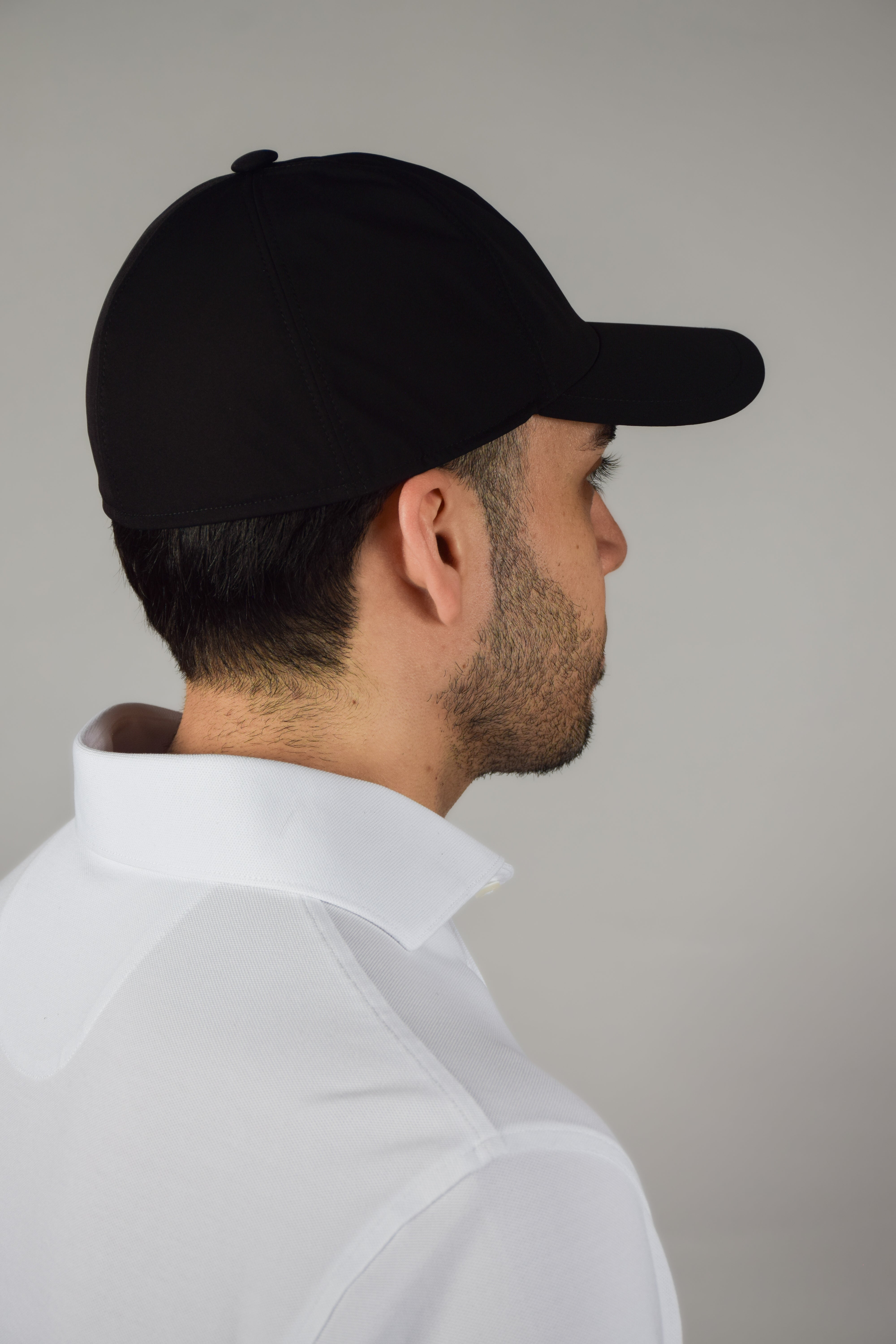 Rainproof Baseball Cap - Black - Atica Man