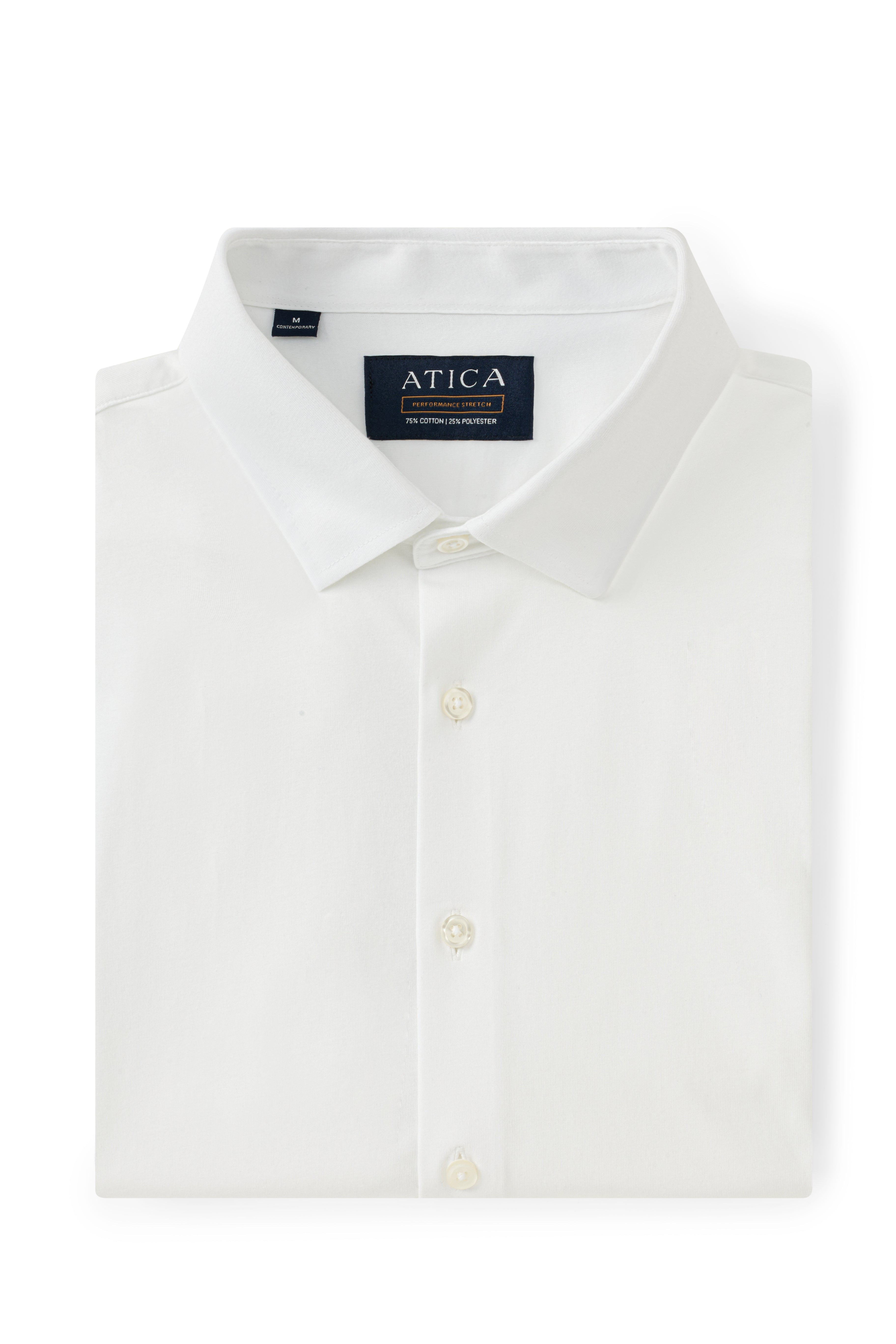 Short Sleeve Button Down Knit Shirt - Atica Man