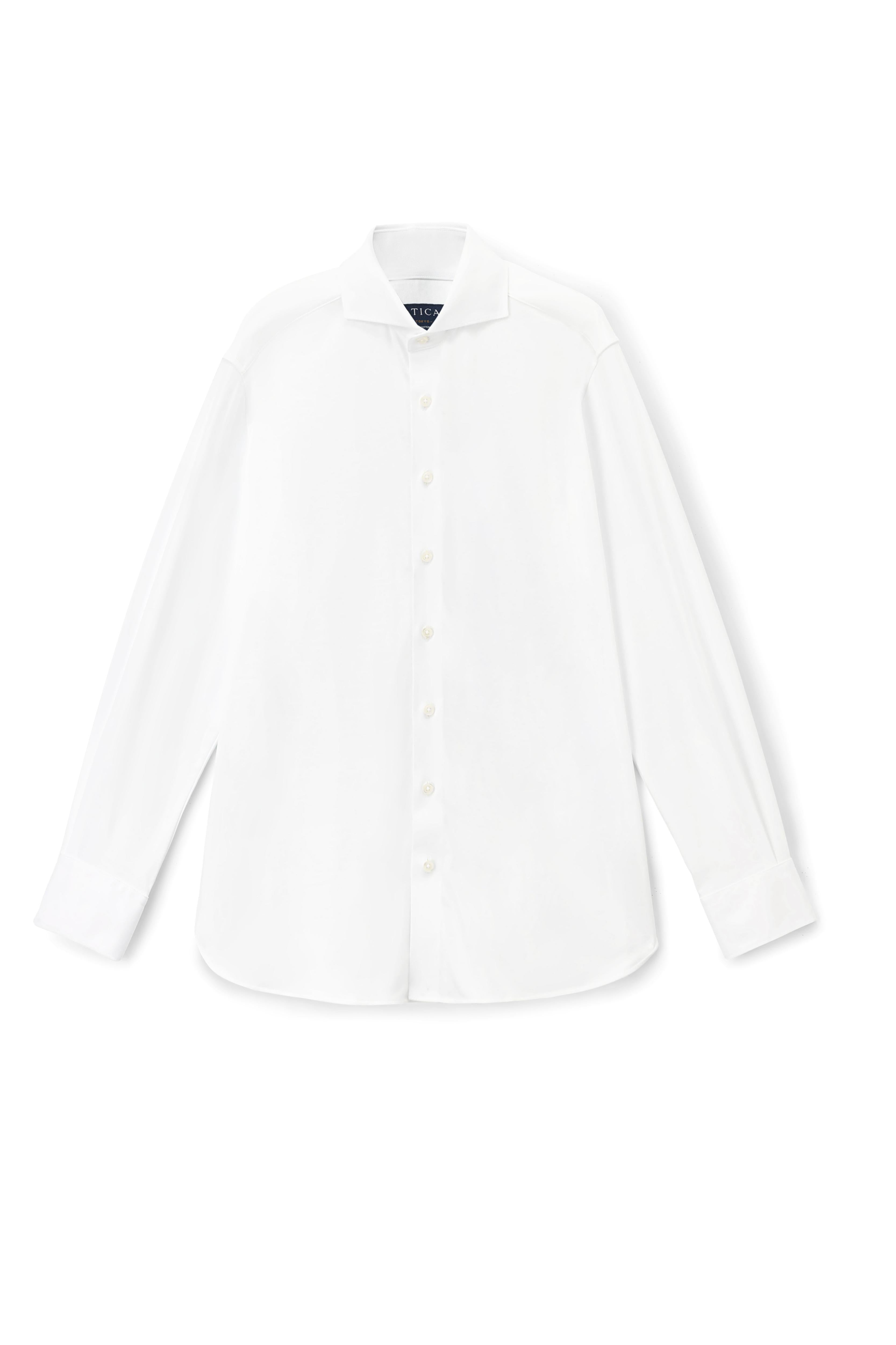 White Tokyo Long Sleeve Knit Shirt - Atica Man
