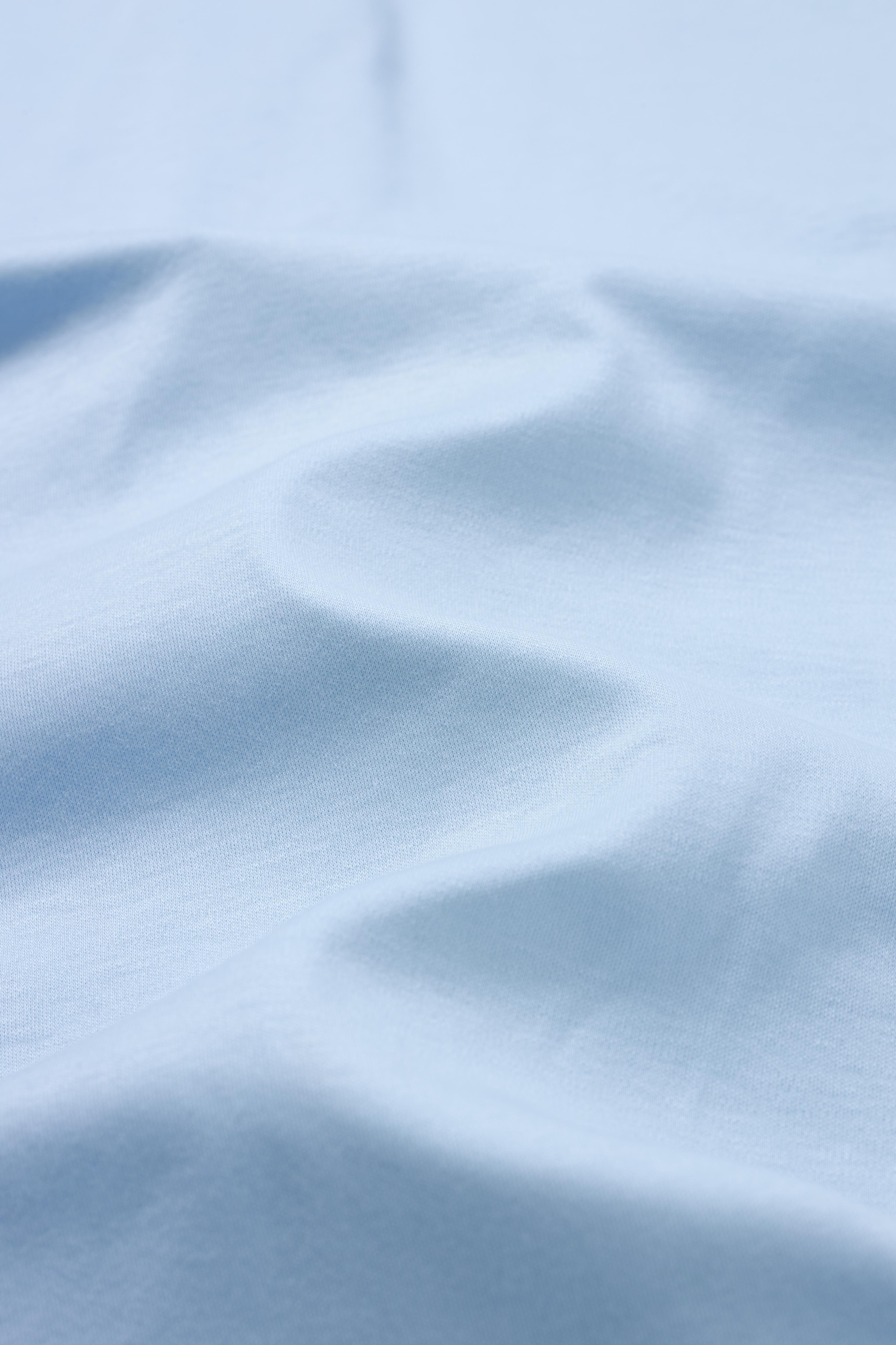 Sky Blue Tokyo Long Sleeve Knit Shirt - Atica Man