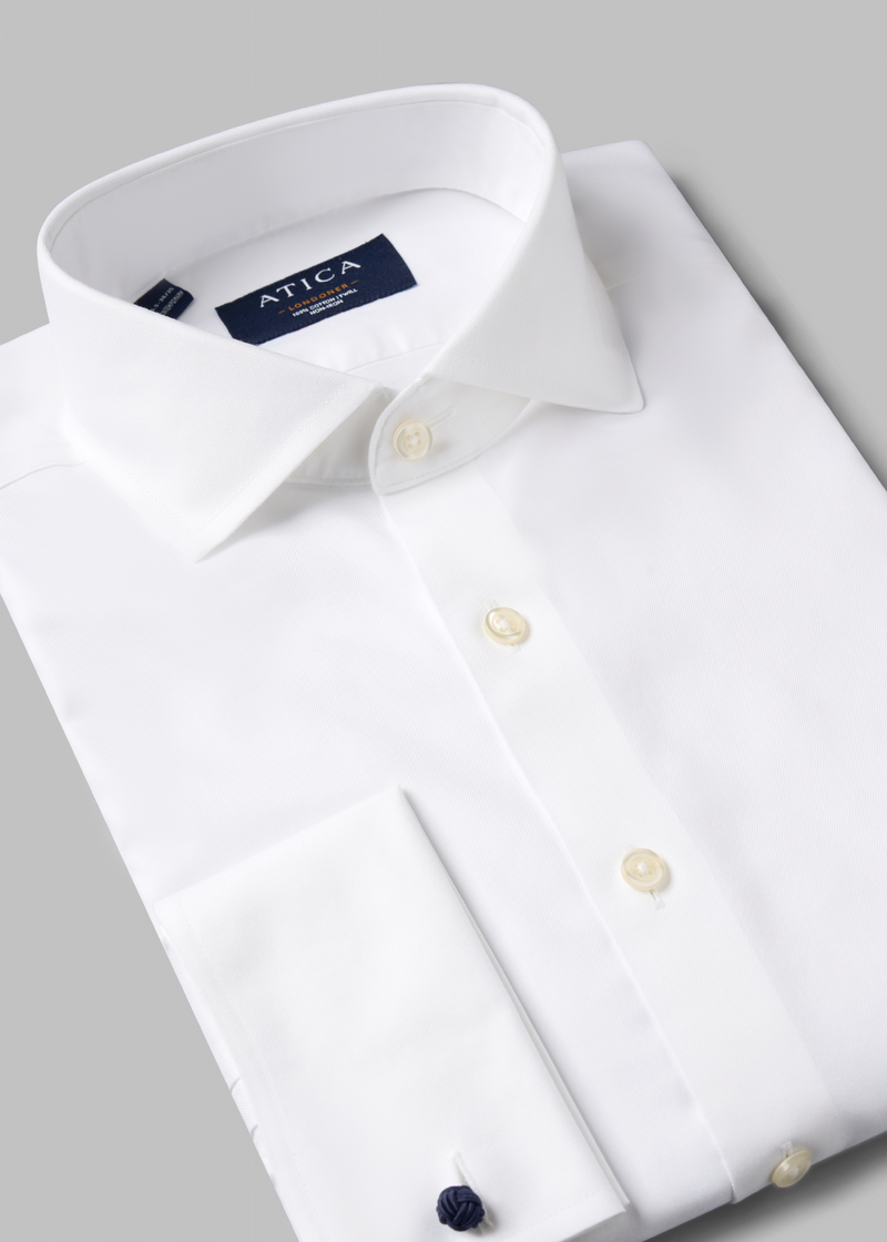Londoner Re-Defined French Cuff White Shirt