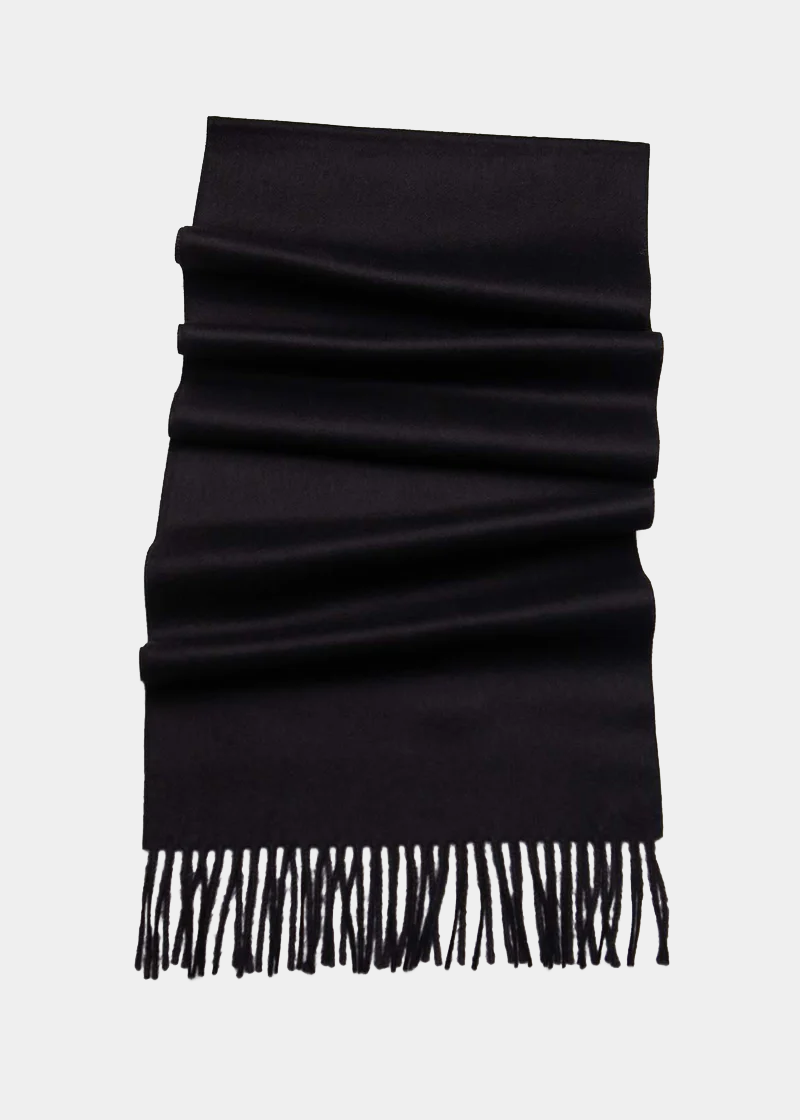 Solid Baby Alpaca Scarf - Atica Man