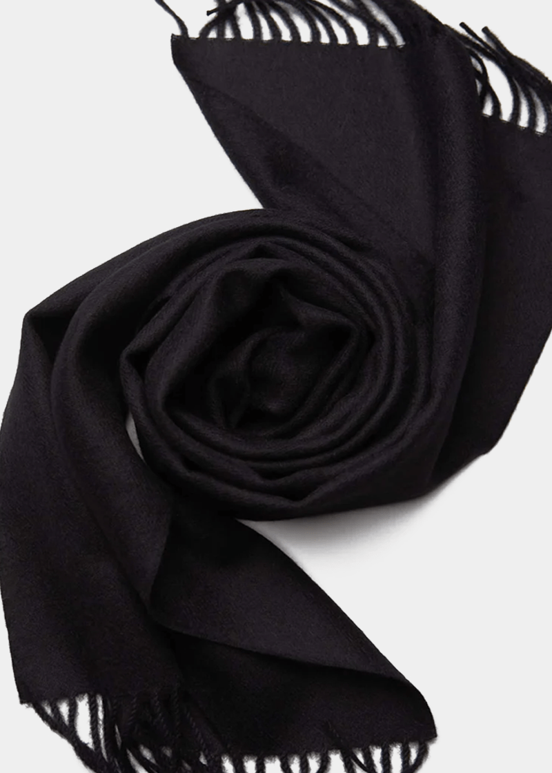 Solid Baby Alpaca Scarf - Atica Man