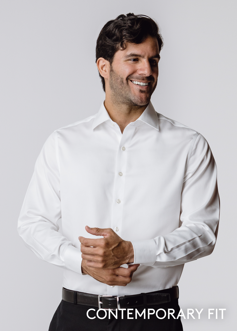 "NEW" Milano Re-Defined White Shirt