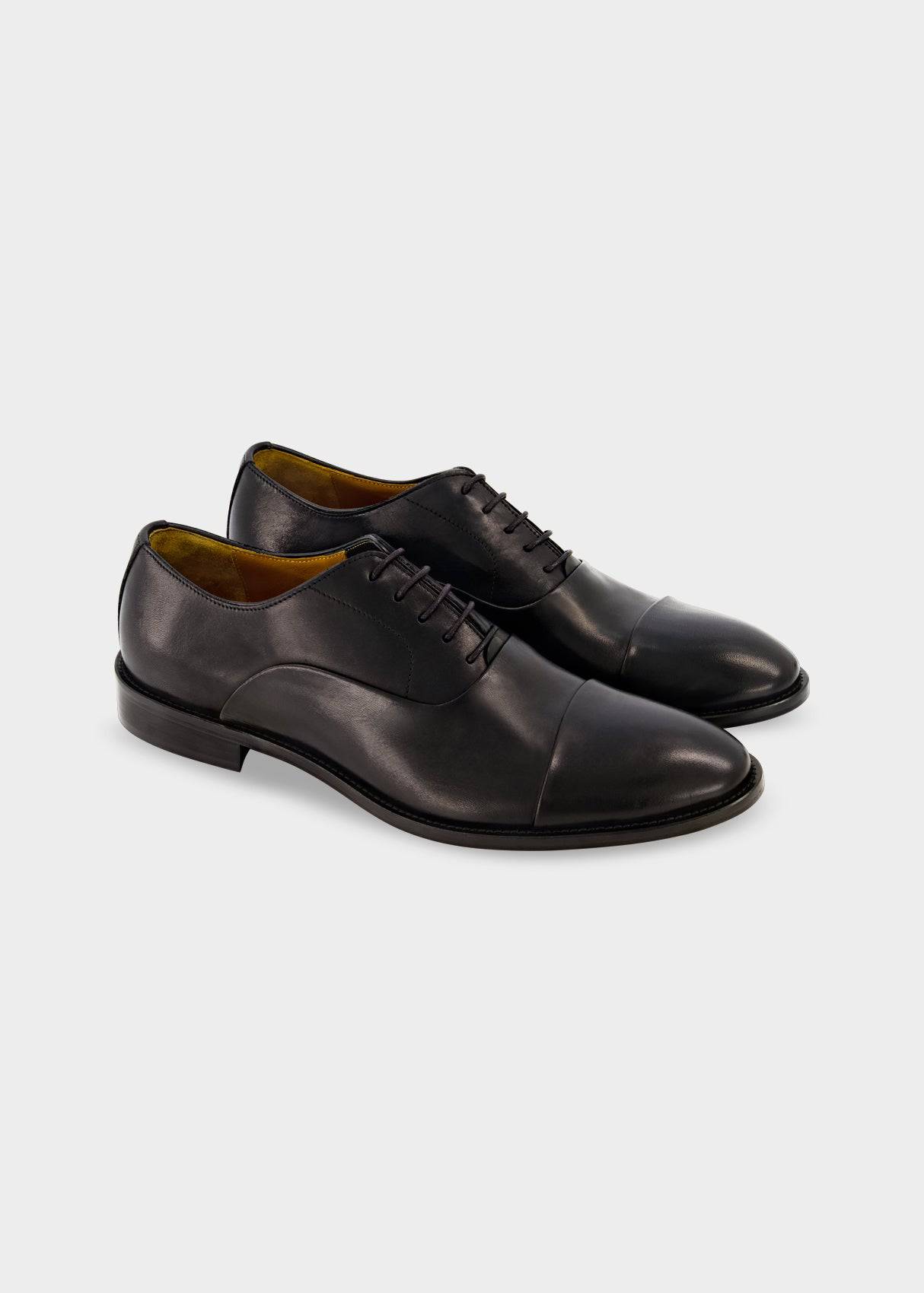 Harrison Oxford Shoe Black - Atica Man