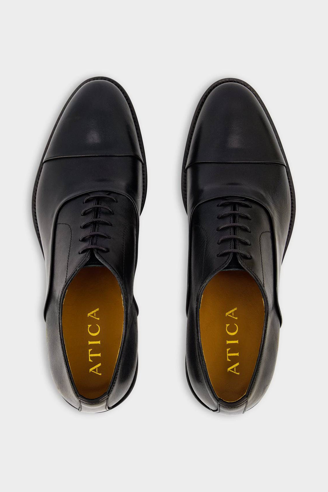 Harrison Oxford Shoe Black - Atica Man