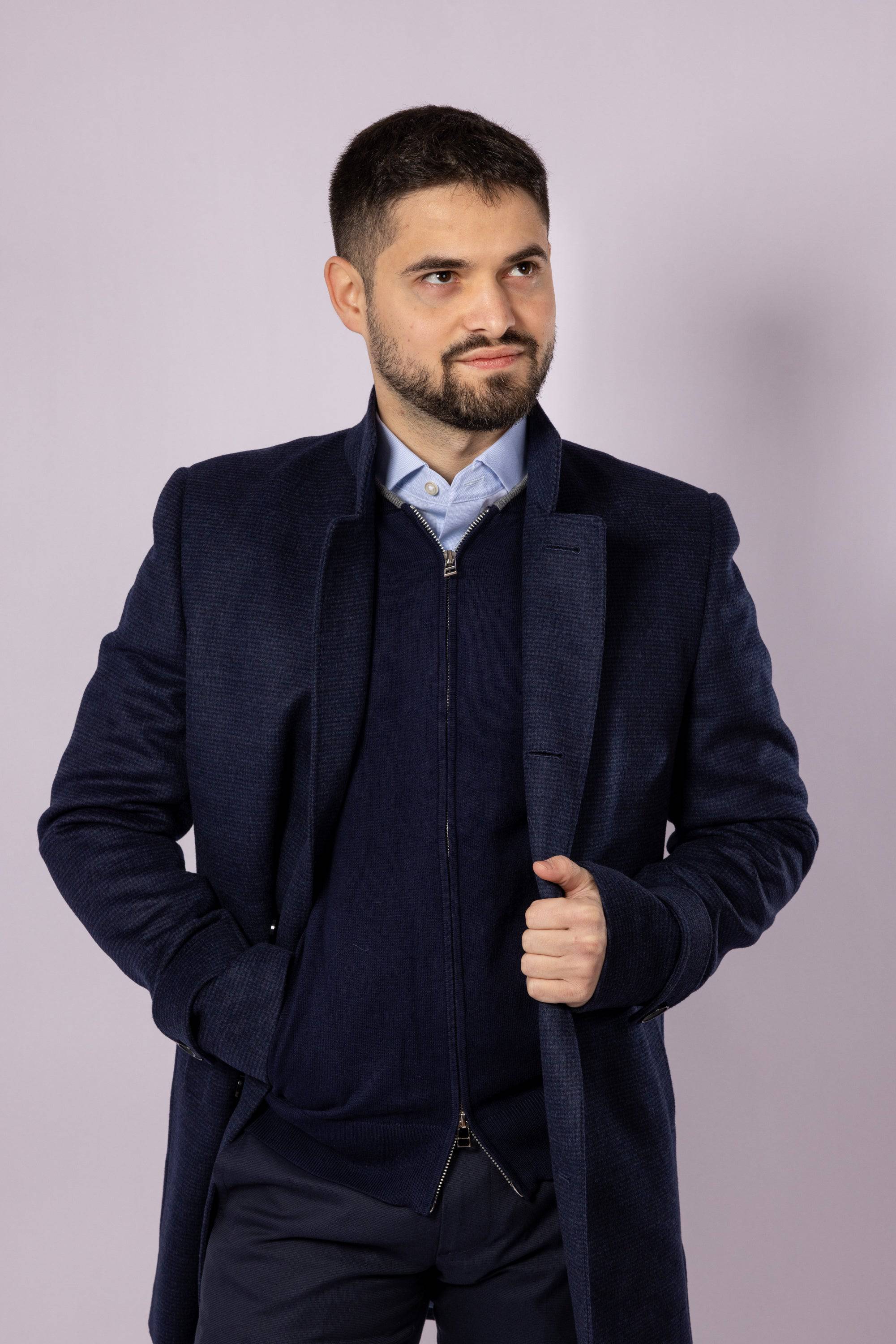 Ottoman Full Zip Cardigan - Atica Man