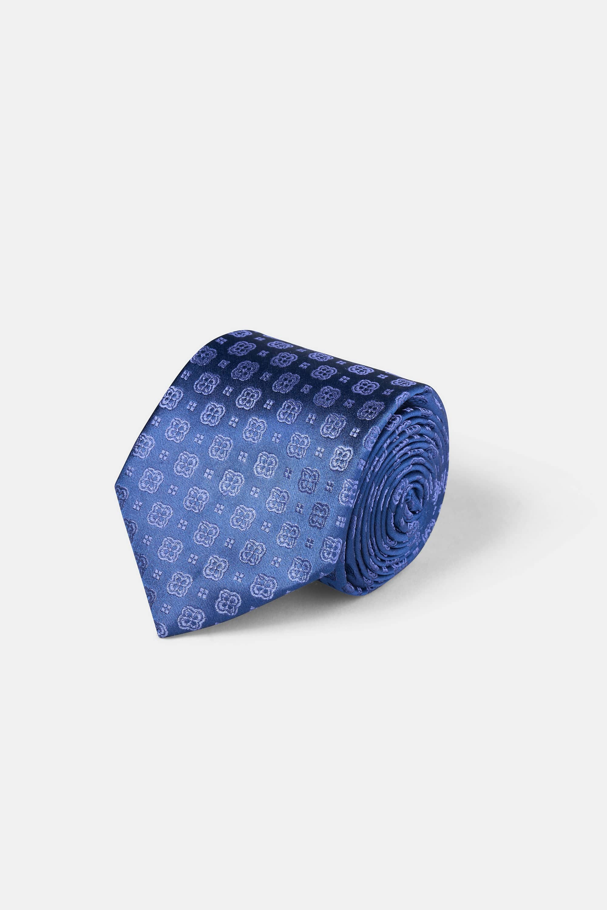 Woven Tie | 100% Silk | Moroccan Mosaic Pattern.