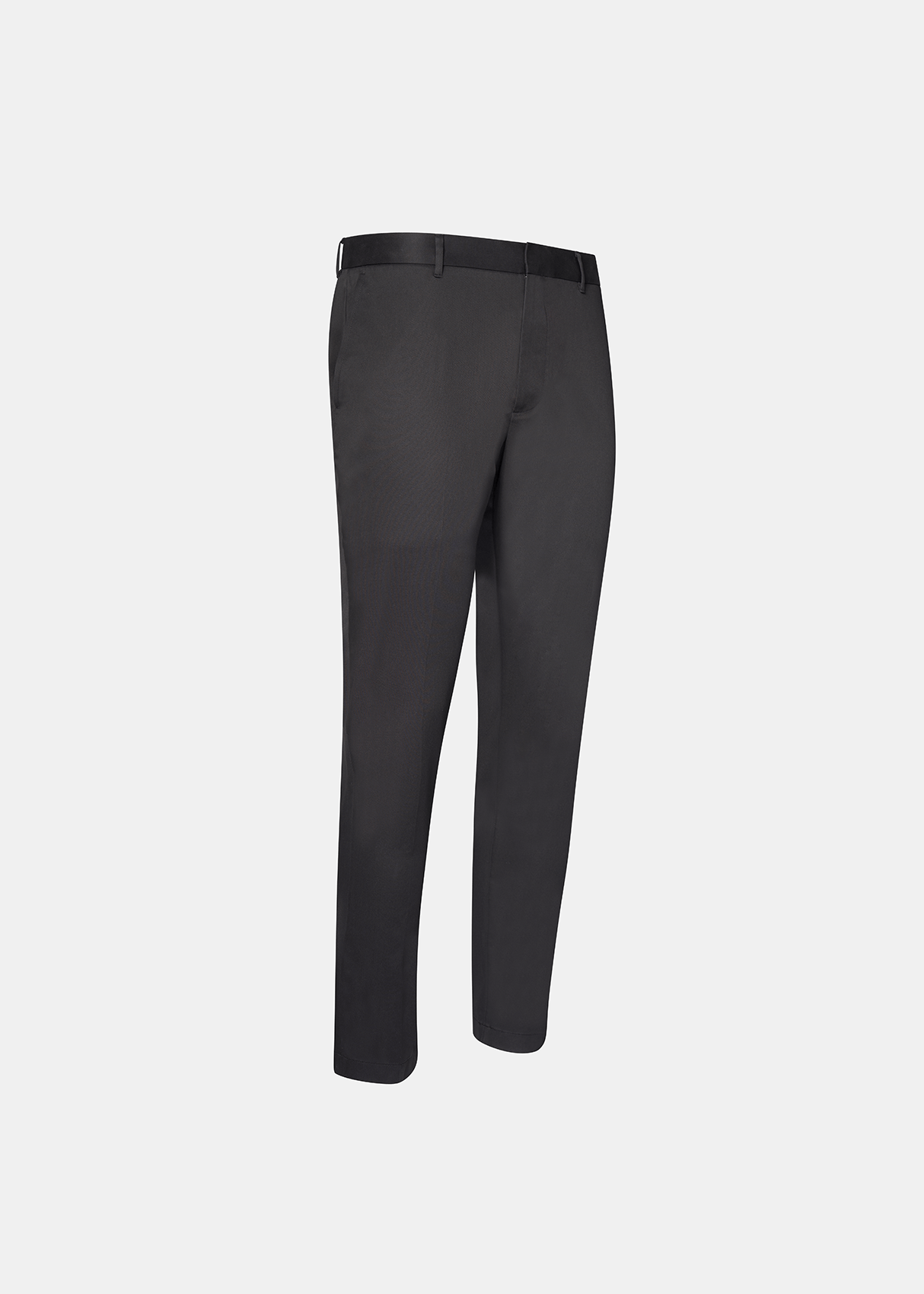 Black Dress Pants - Solid Cotton, Non-Iron, Wrinkle-Resistant, Durable and Comfortable